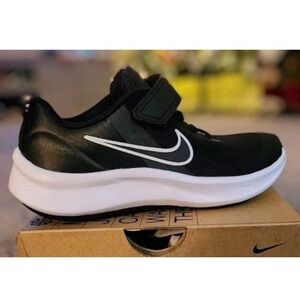 Kids Nike Black and White Nike Shoes